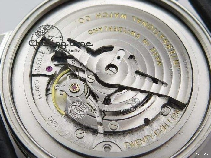 MIROTIME 0712 Ingeniuer St.Laurens SS White Dial MK 1:1 Best Edition On Black Leather Strap A Youthful 7363